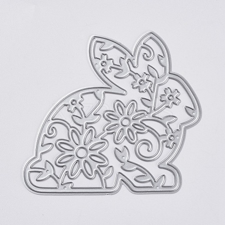 Bunny Carbon Steel Cutting Dies Stencils DIY-L024-33-1