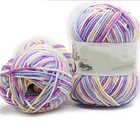 5-Ply Segment Dyed Milk Cotton Yarn PW-WG56798-06-1