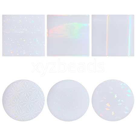 AHADERMAKER 6Pcs 6 Style Silicone Pads SIL-GA0001-12-1