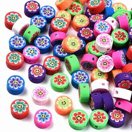 Handmade Polymer Clay Beads CLAY-T020-31-1