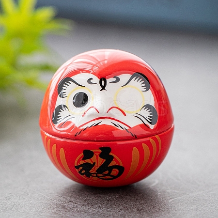 Porcelain Daruma Display Decoration PW-WG0B496-04-1