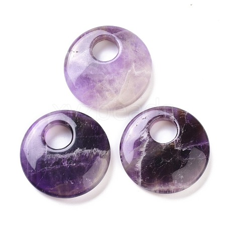 Natural Amethyst Pendants G-F708-05B-1