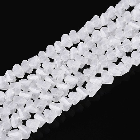 Imitation Jade Glass Beads Strands GLAA-N020-4mm-31-1