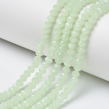 Glass Beads Strands EGLA-A034-J1mm-D01-1