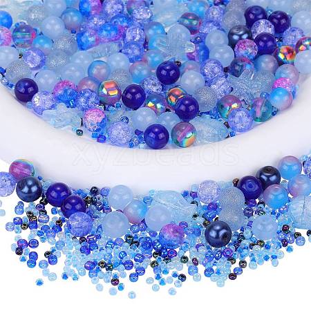 Glass Beads GLAA-SZ0001-94J-1