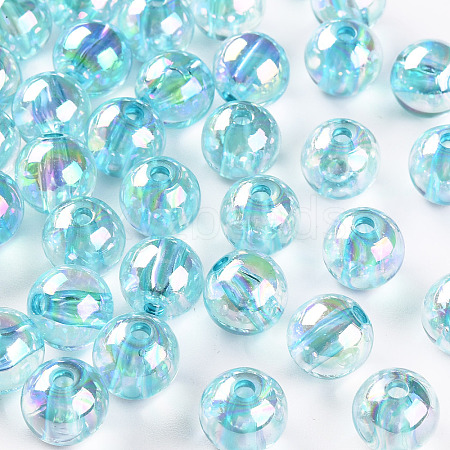 Transparent Acrylic Beads MACR-S370-B10mm-755-1