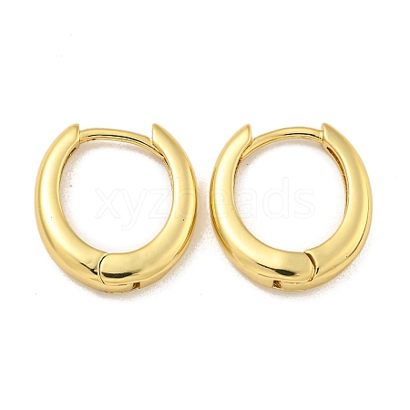 Rack Plating Brass Hoop Earrings EJEW-C102-30C-G-1