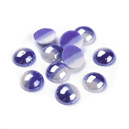 Opaque Glass Cabochons GGLA-S038-12D-10mm-1