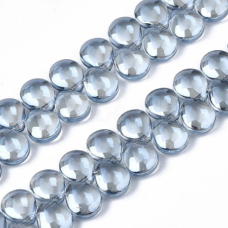 Electroplate Glass Beads Strand EGLA-S188-27-A01-1