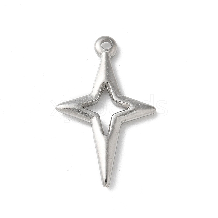 304 Stainless Steel Pendants STAS-I330-013P-1