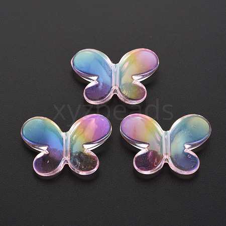 Transparent Acrylic Cabochons TACR-N006-50-B02-1