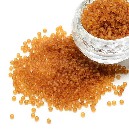 12/0 Grade A Round Glass Seed Beads SEED-Q006-M01-1