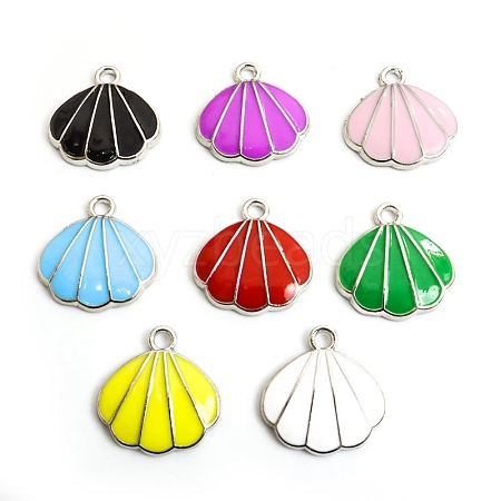 Alloy Enamel Pendants PW-WGE4B03-01-1