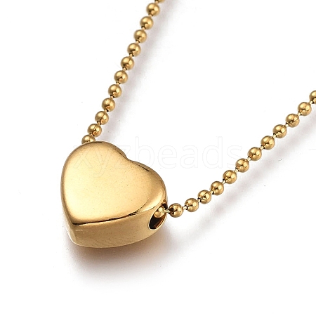 304 Stainless Steel Pendant Necklaces NJEW-JN03119-02-1