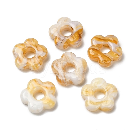 Handmade Lampwork European Beads LAMP-F039-01I-1