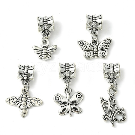 5Pcs Tibetan Style Alloy Pendant PALLOY-JF02508-S-1