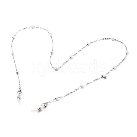 304 Stainless Steel Cable Chain Necklaces AJEW-EH00377-02-1