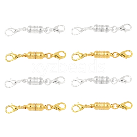8 Sets Brass Magnetic Clasps Converter KK-FS0001-54-1