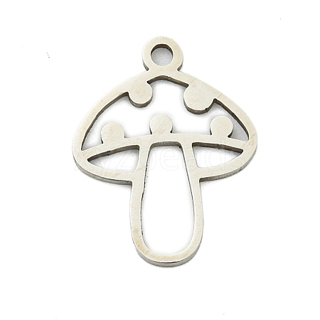 Non-Tarnish 201 Stainless Steel Pendants STAS-M015-09P-1