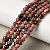 Natural Rhodonite Beads Strands G-D840-59-4mm-2
