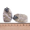 Synthetic Picture Jasper Pendants KK-F868-25P-3