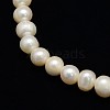 Natural Cultured Freshwater Pearl Beads Strands X-PEAR-L001-F-07-2