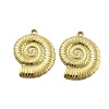 304 Stainless Steel Pendants STAS-D302-23F-G-1