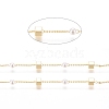 Brass Handmade Beaded Chain CHC-G011-17G-1