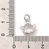 Rack Plating Brass Micro Pave Cubic Zirconia Pendants KK-H508-28P-11-3