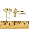 Brass Micro Pave Cubic Zirconia Pendants X-FIND-Z035-05G-3