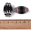 Handmade Millefiori Glass Barrel Beads LA-N002-28C-3
