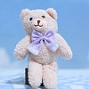 Cute Cloth Plush Bear Pendant Decorations PW-WGD78B8-01-1