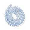 Transparent Baking Paint Glass Beads X1-DGLA-A034-T8mm-D13-2