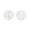 Natural Freshwater Shell Charms SHEL-N027-10A-3