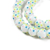 Handmade Bumpy Lampwork Beads Strands LAMP-F032-07B-3