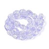 Handmade Foil Glass Beads Strands FOIL-N033-02D-2