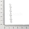 925 Sterling Silver Cubic Zirconia Big Pendants STER-Q001-04S-3