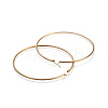 201 Stainless Steel Big Hoop Earrings LS-EJEW-A052-20A-G-2