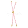 Twisted Nylon Cord Silder Bracelets DIY-B066-03G-06-1