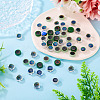 50Pcs 5 Colors Glass Beads GLAA-TA0003-80-5