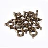 Tibetan Style Alloy Toggle Clasps MLF0141Y-NF-2
