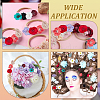 WADORN 132Pcs 18 Styles Cloth Ornament Accessories FIND-WR0008-79-7