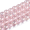 Electroplate Transparent Glass Beads Strands LS-GLAA-T032-T6mm-AB10-1