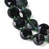 Natural Black Jade Beads Strands G-C116-A54-01-4