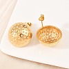 304 Stainless Steel Stud Earrings EJEW-G457-04B-G-2