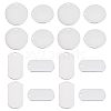 20Pcs 2 Style 304 Stainless Steel Pendants STAS-DC0002-70-1