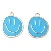 Alloy Enamel Pendants PALLOY-S192-03G-07-1