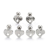 201 Stainless Steel Barbell Cartilage Earrings EJEW-R147-36-2