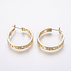 Brass Hoop Earrings LS-KK-L176-10G-2