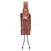 Medieval PU Leather Waist Belt Pouches with Alloy Rivets AJEW-WH0678-30A-1